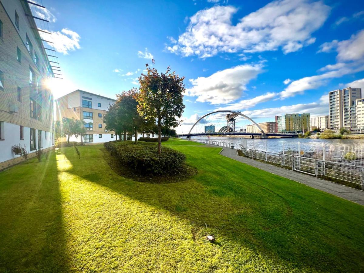 2 Bedroom - River Clyde Home - Parking Glasgow Exteriör bild